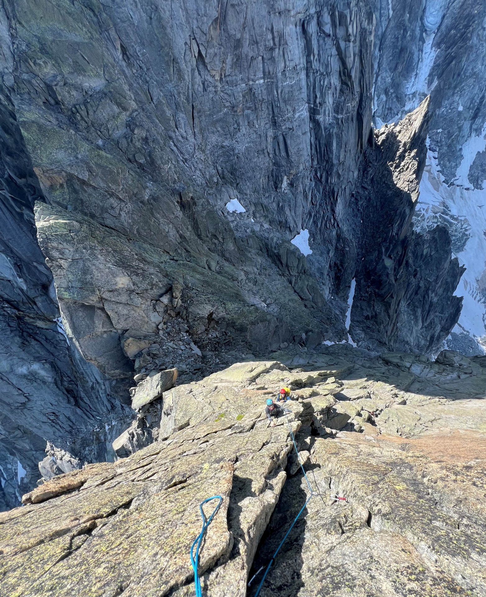Ascension aiguille du Peigne