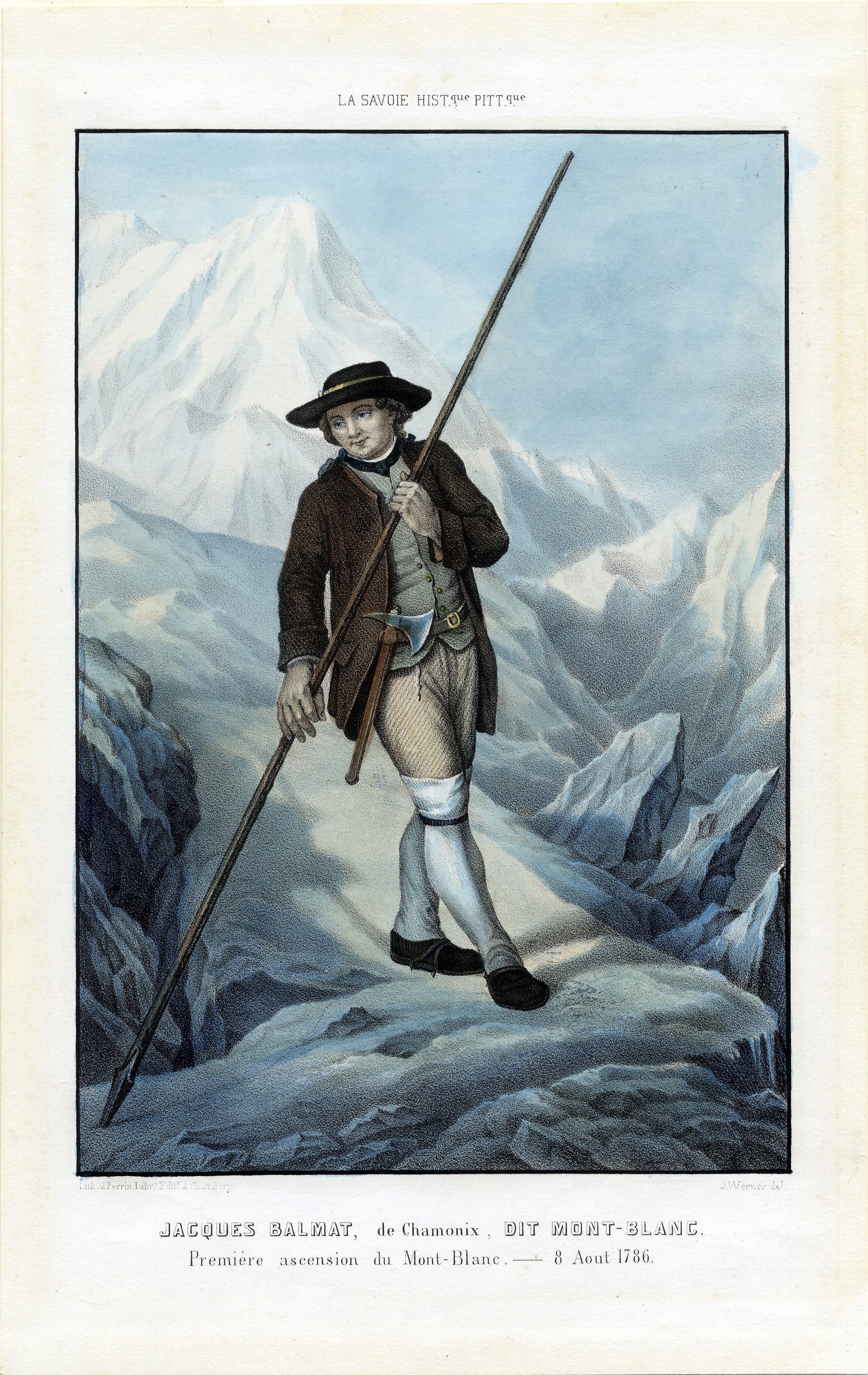 La première ascension du Mont Blanc