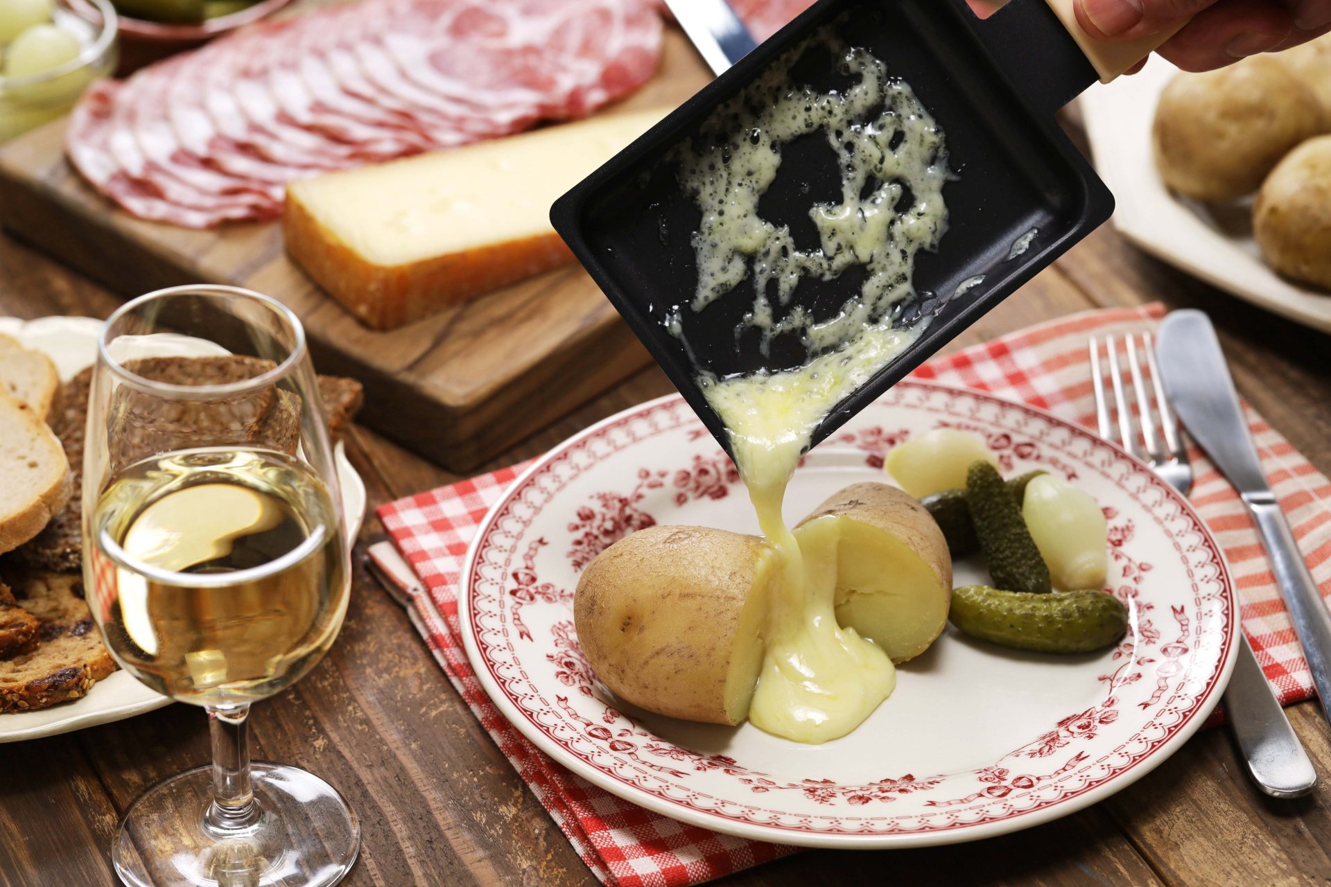 raclette à Chamonix