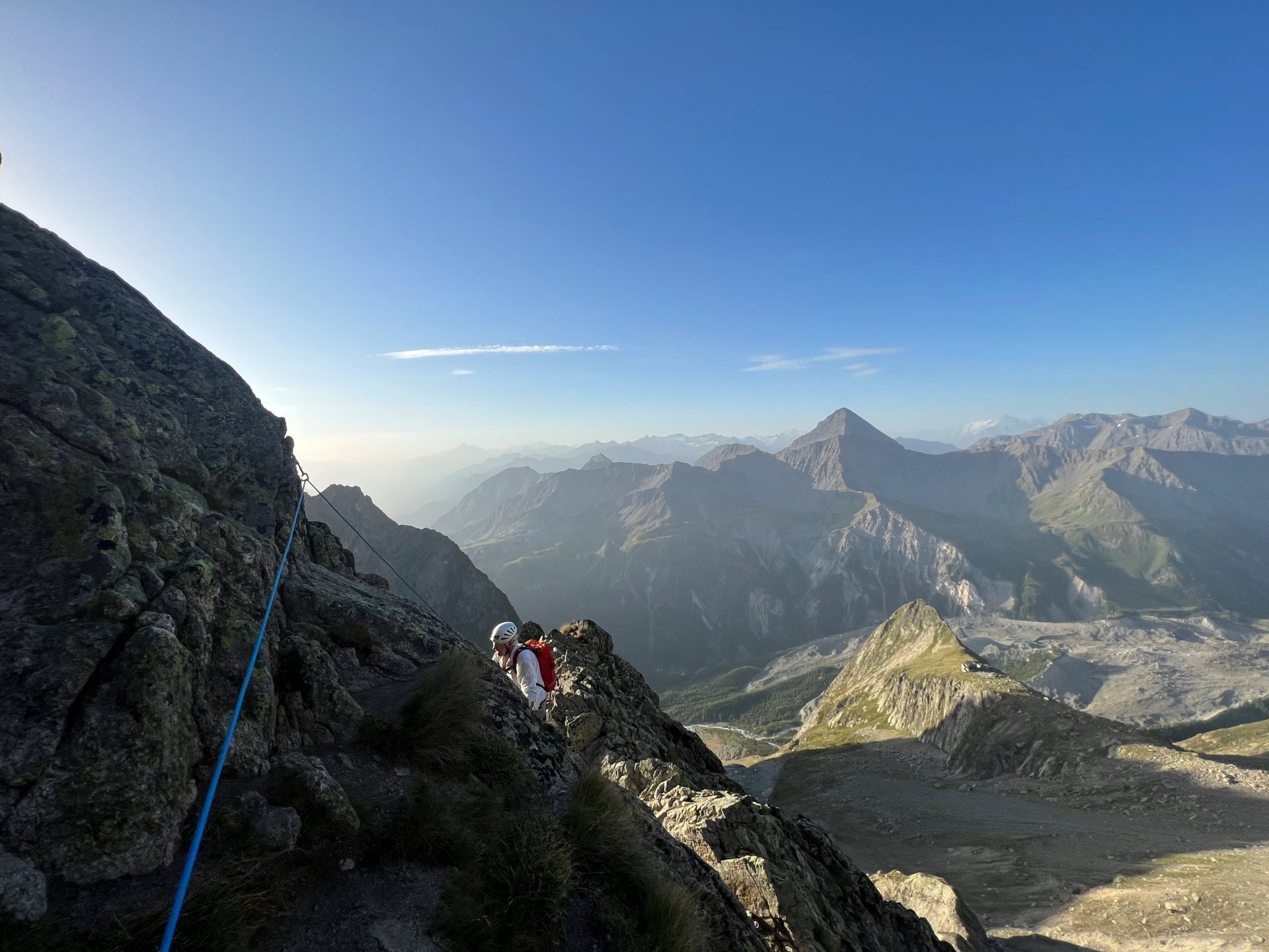 Aiguille Croux arête sud ouest cheney