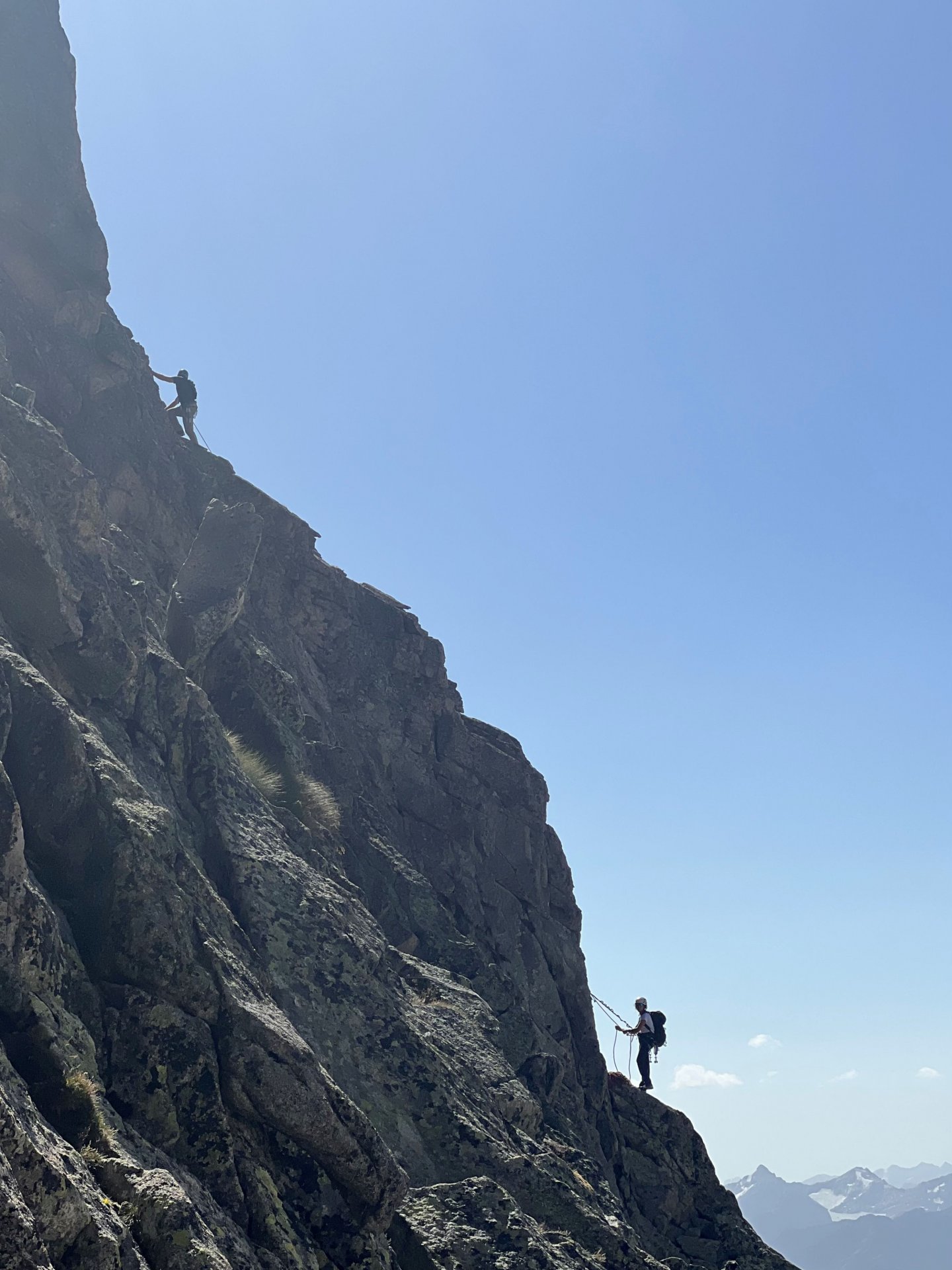 Aiguille Croux arête sud ouest cheney