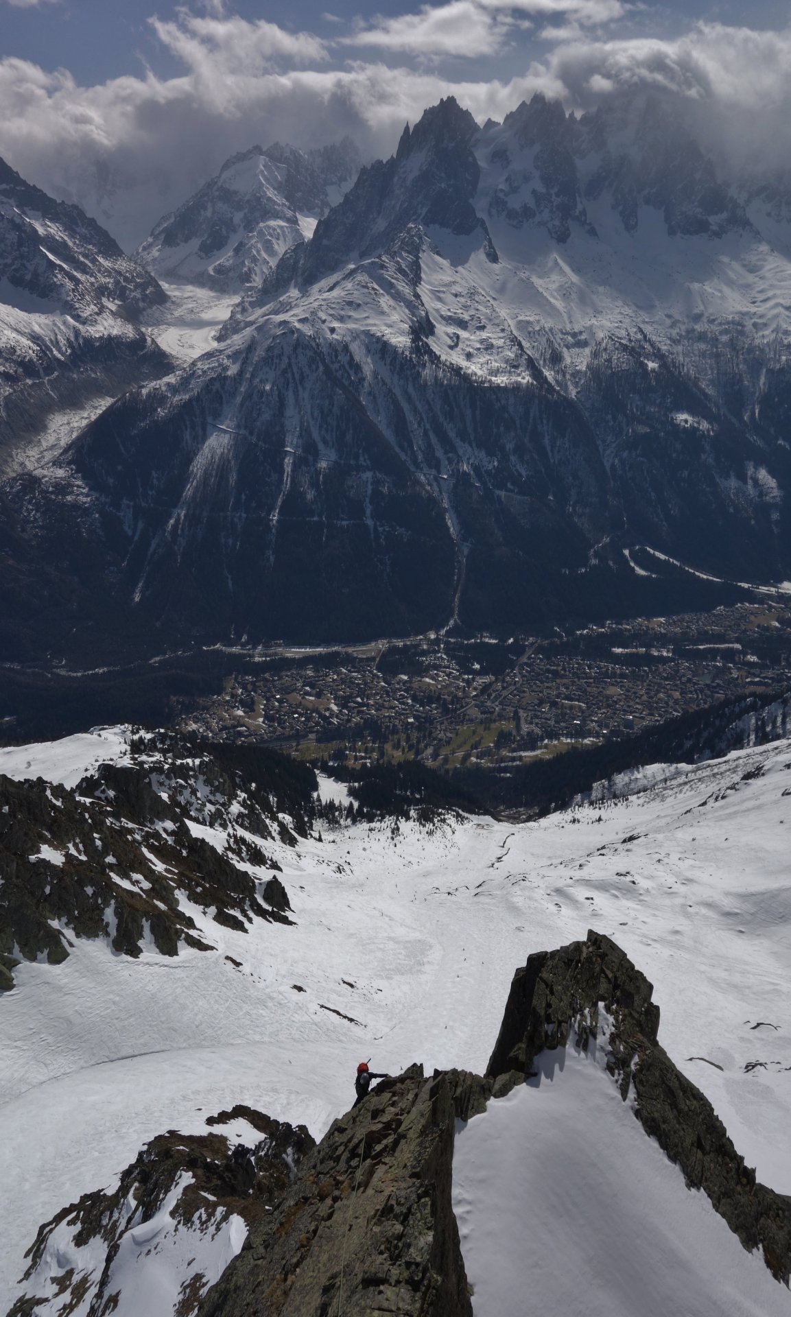  Arête sud est Aiguille de l'Index Aiguilles Rouges Chamonix 
