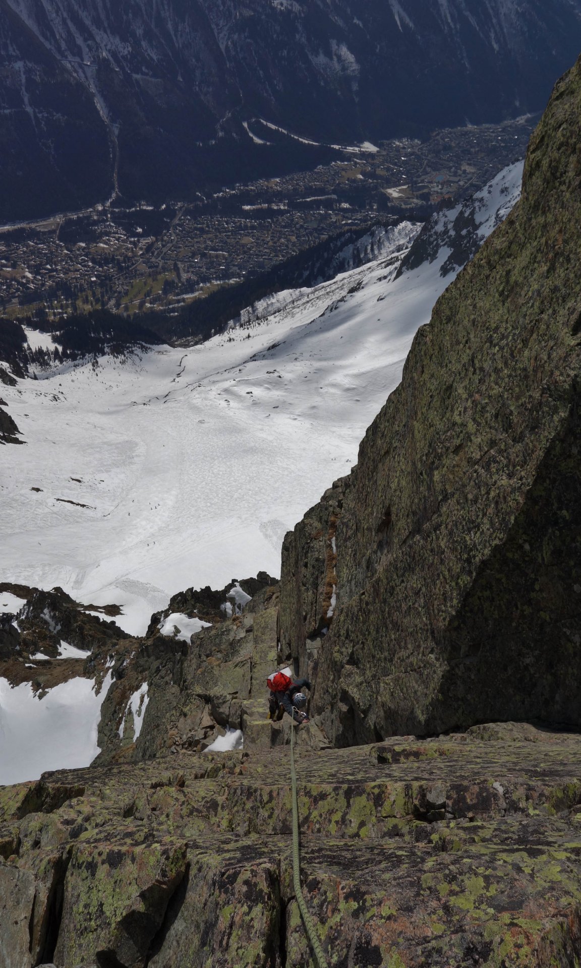  Arête sud est Aiguille de l'Index Aiguilles Rouges Chamonix 