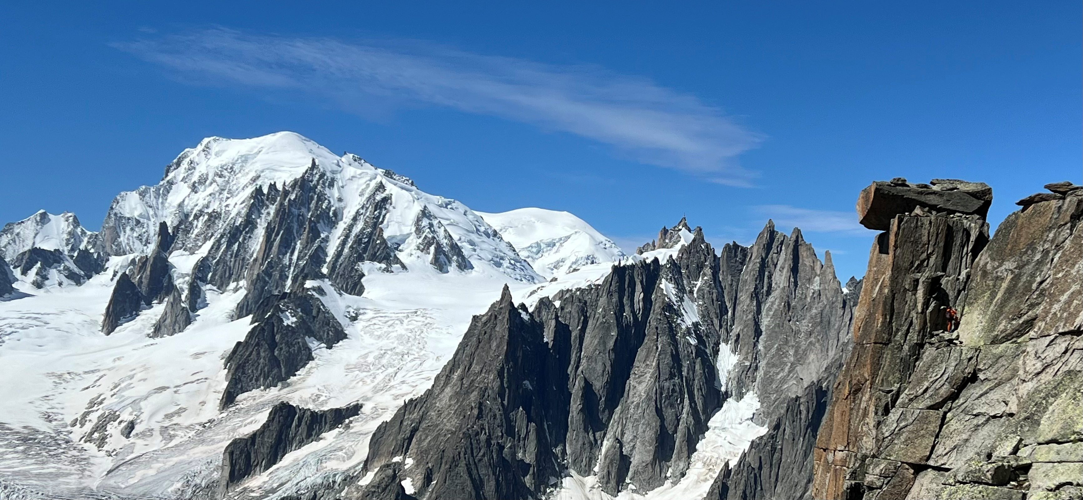 Aiguille du moine voie normale