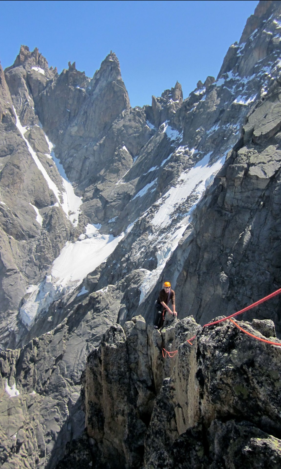 Aiguille du Peigne Chamonix Voie Normale