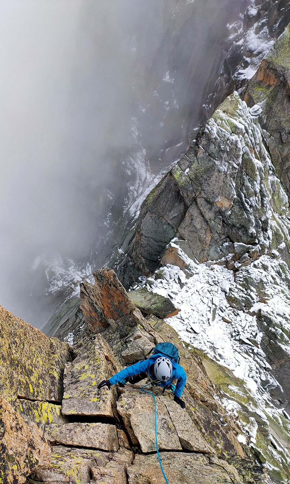 Aiguille du Peigne Chamonix Voie Normale