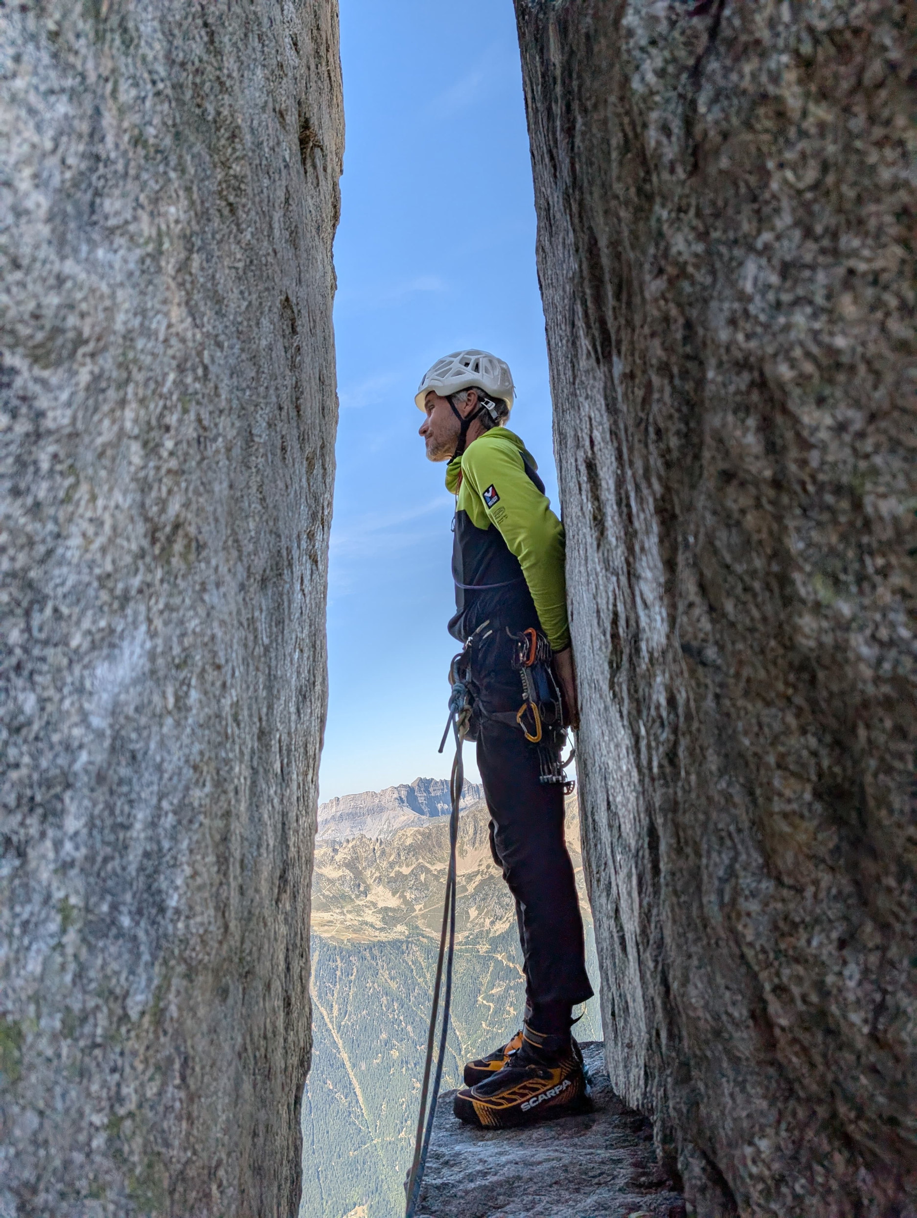 Ascension Aiguille de l’M, Arête NNE 