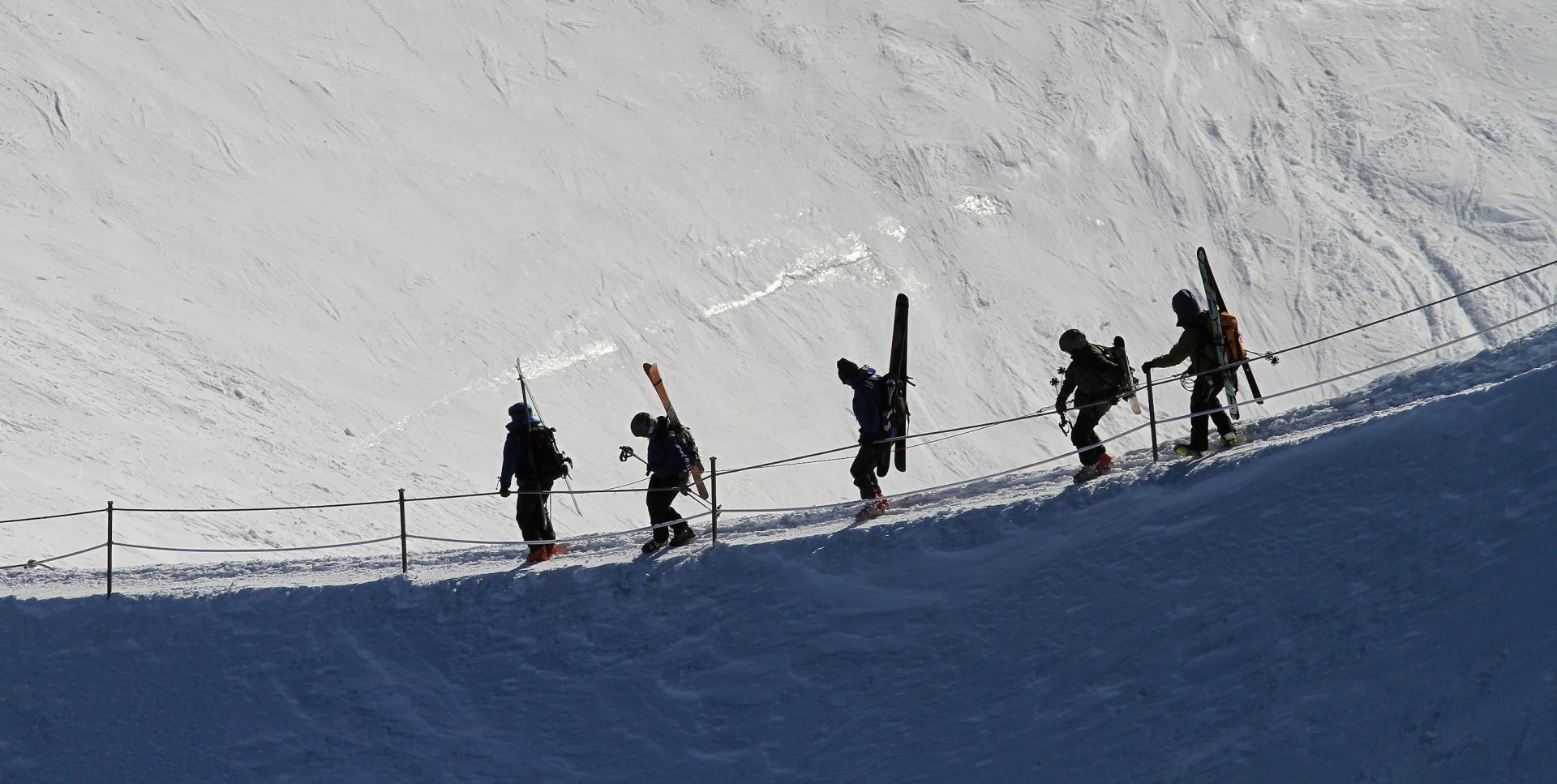 Vallée blanche à ski