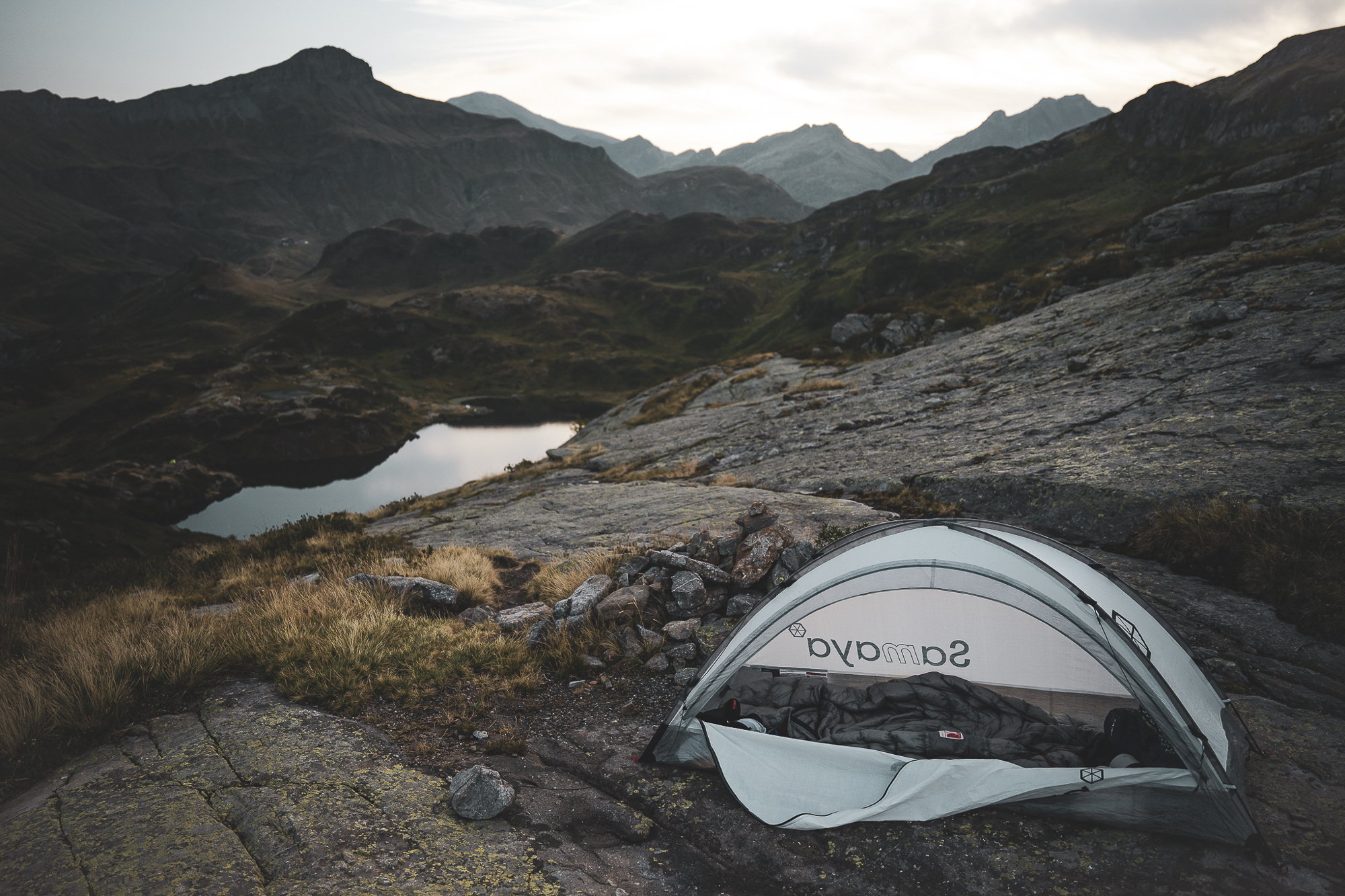 randonnée bivouac chamonix massif du Mont Blanc 