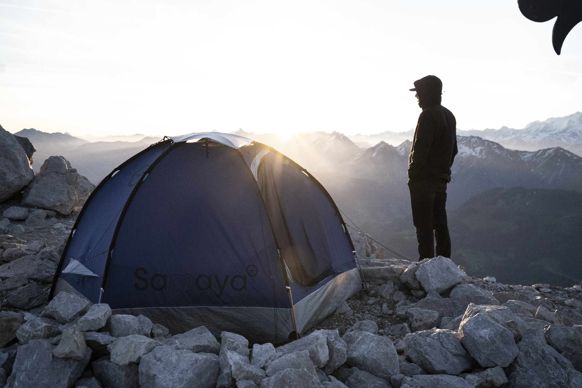 randonnée bivouac chamonix massif du Mont Blanc 