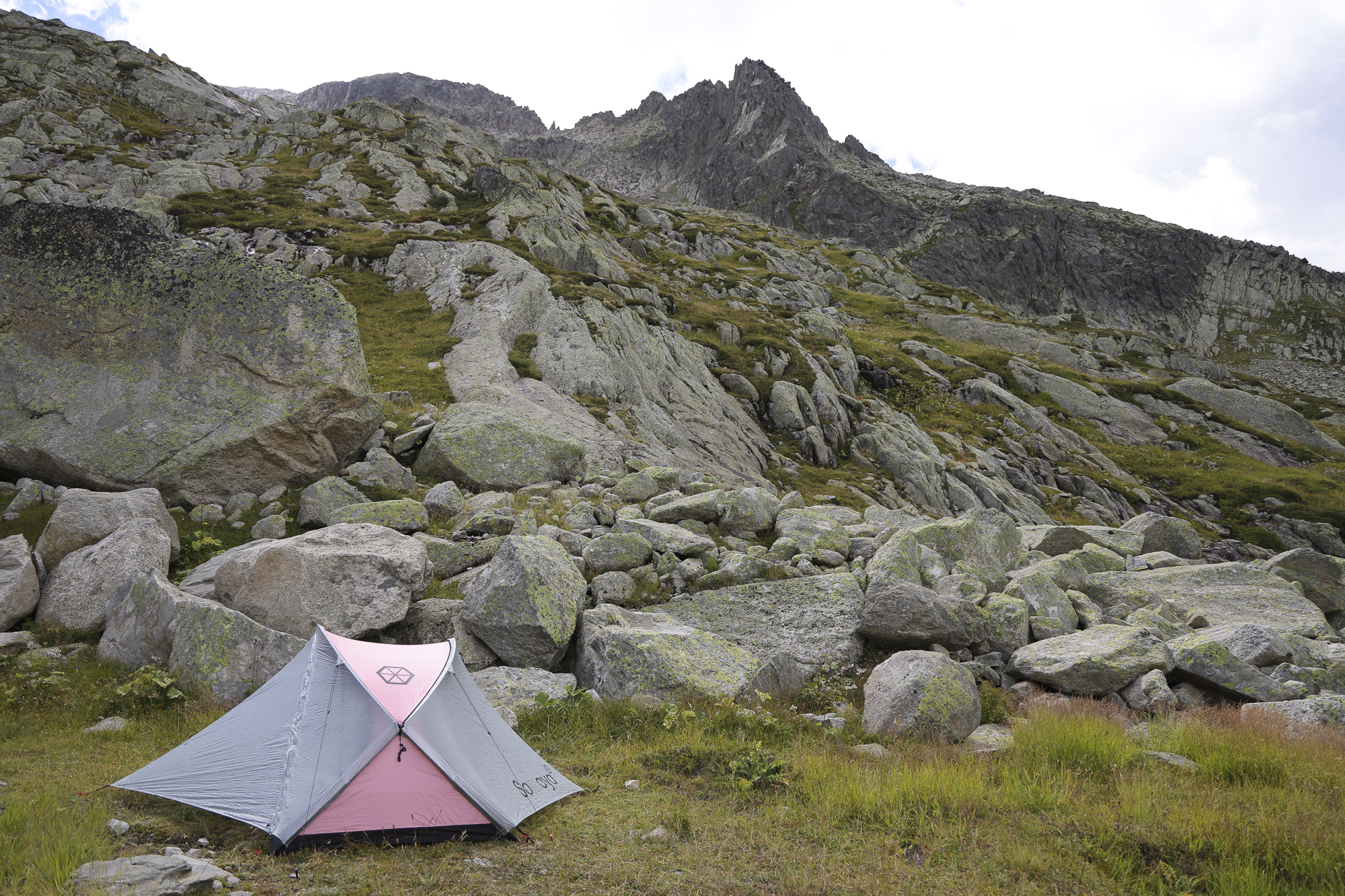 randonnée bivouac chamonix massif du Mont Blanc 