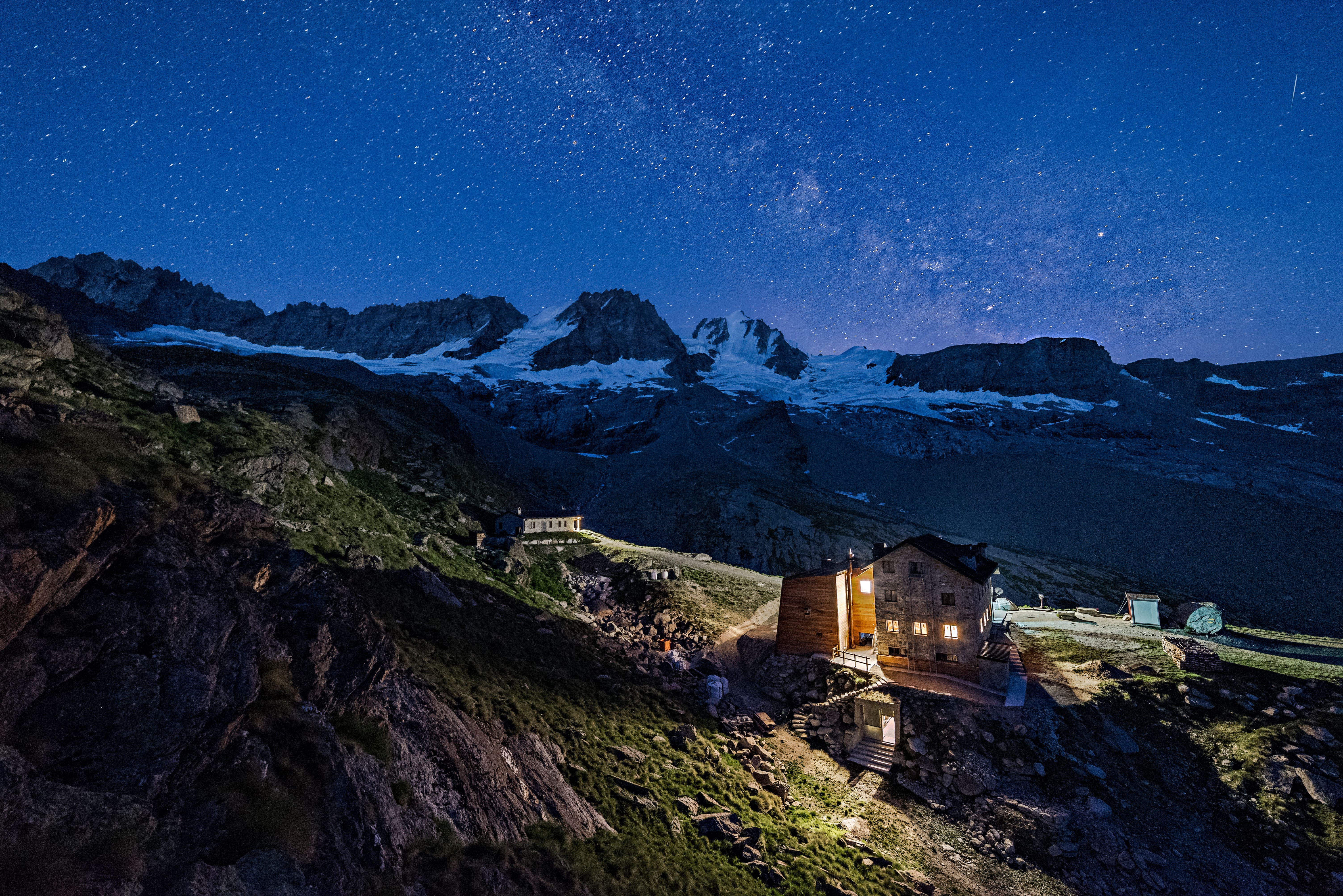 Randonnée Val d'Aoste Italie, refuge Chabod