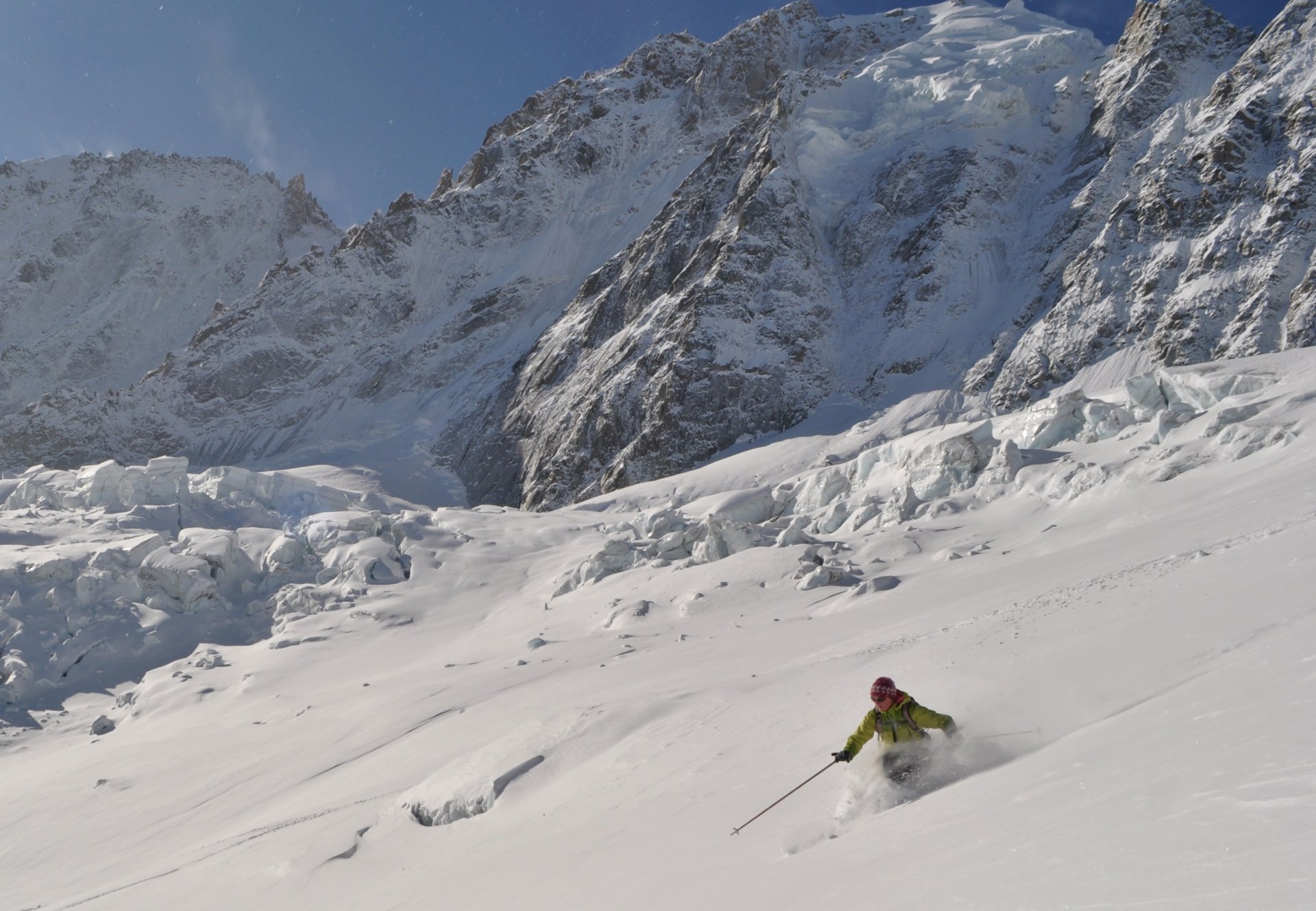 Ski hors piste Chamonix Guide et Moniteur