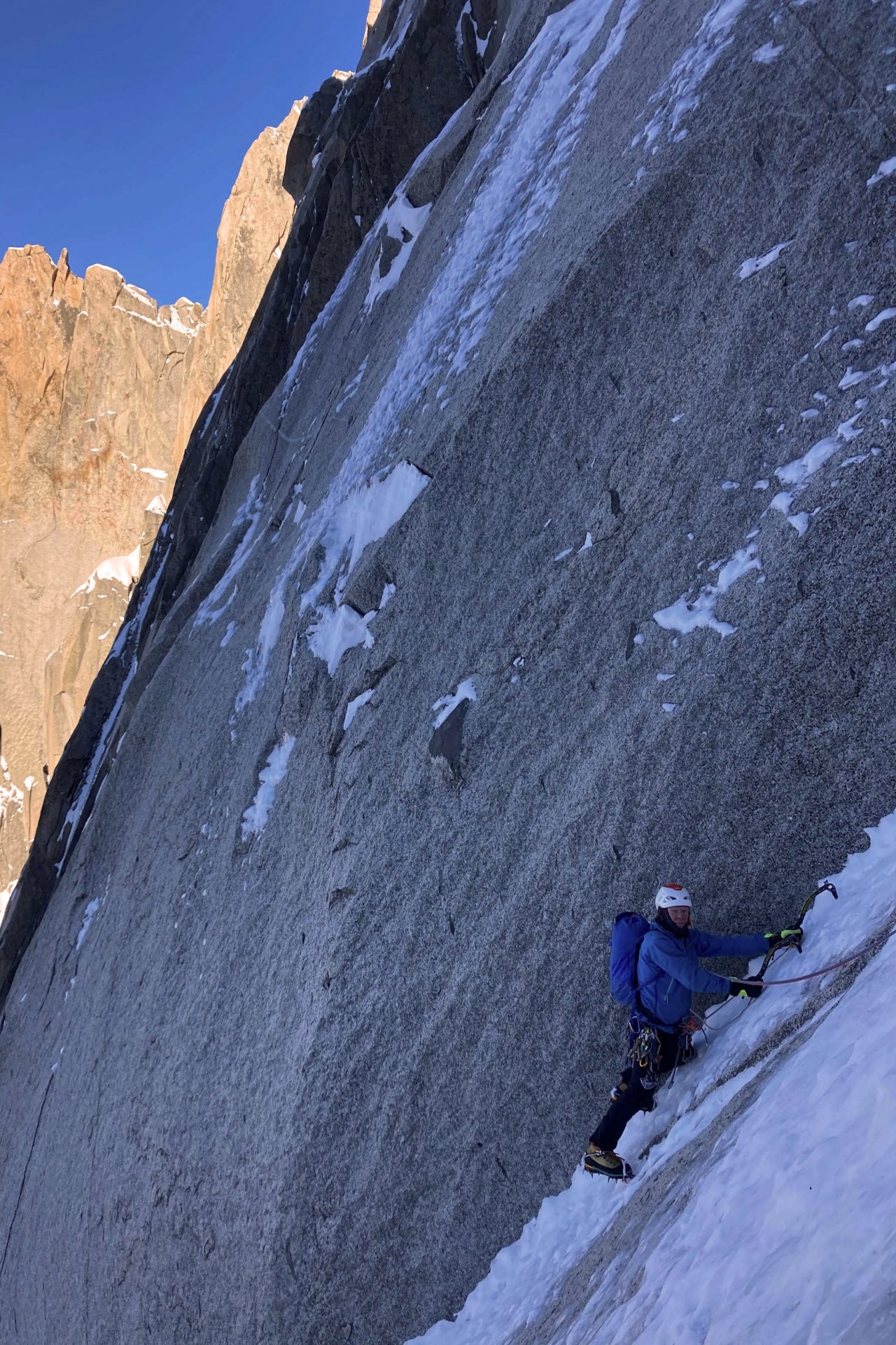 Goulotte Chamonix Mont Blanc Nouvelle génération Blaitière