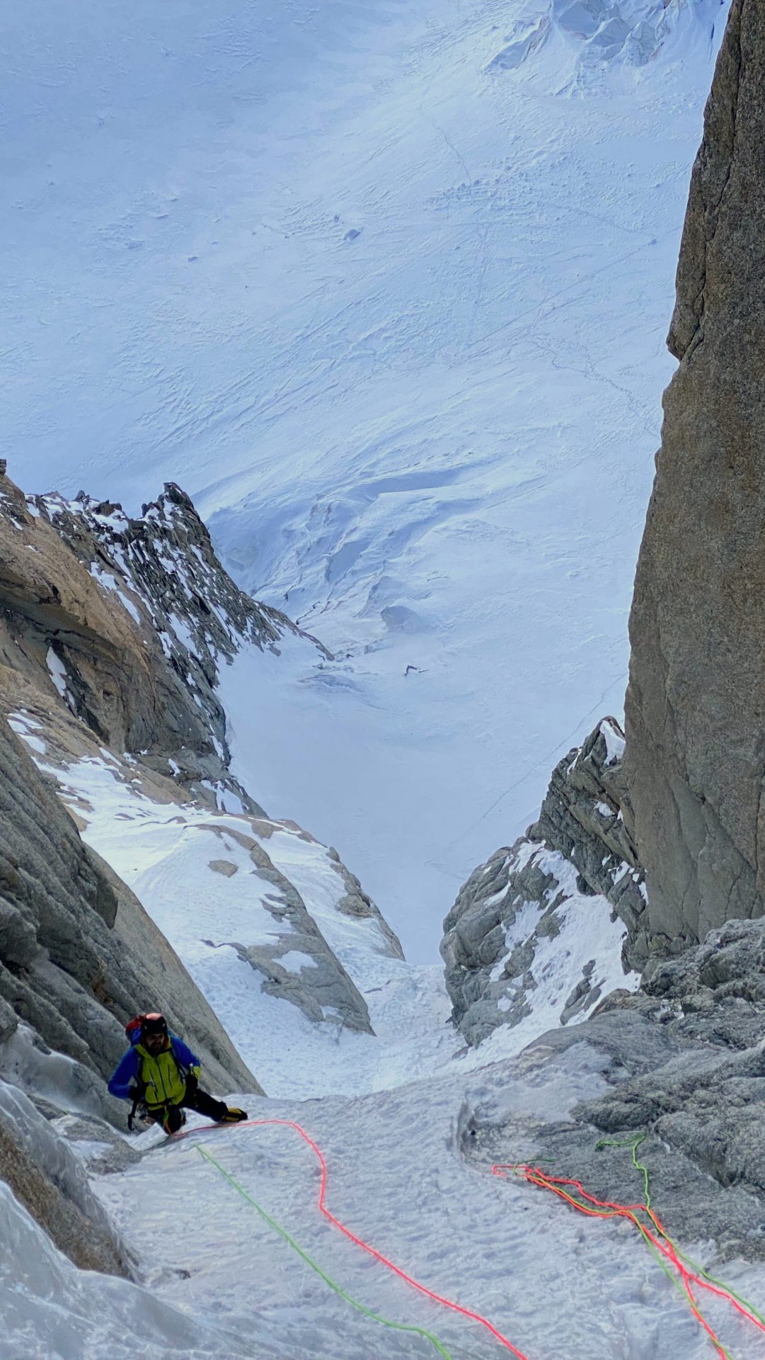 Goulotte Chamonix Mont Blanc Tacul
