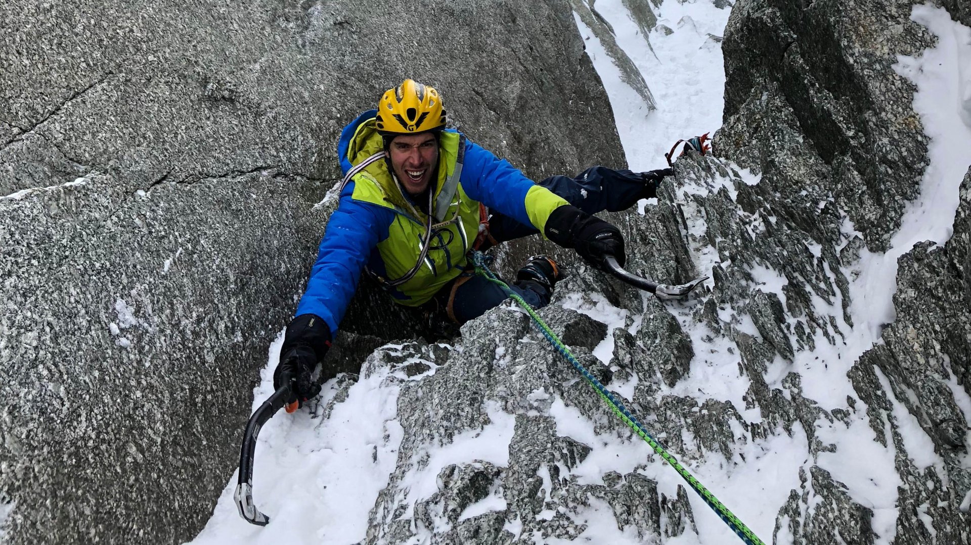 Goulotte Chamonix Mont Blanc 