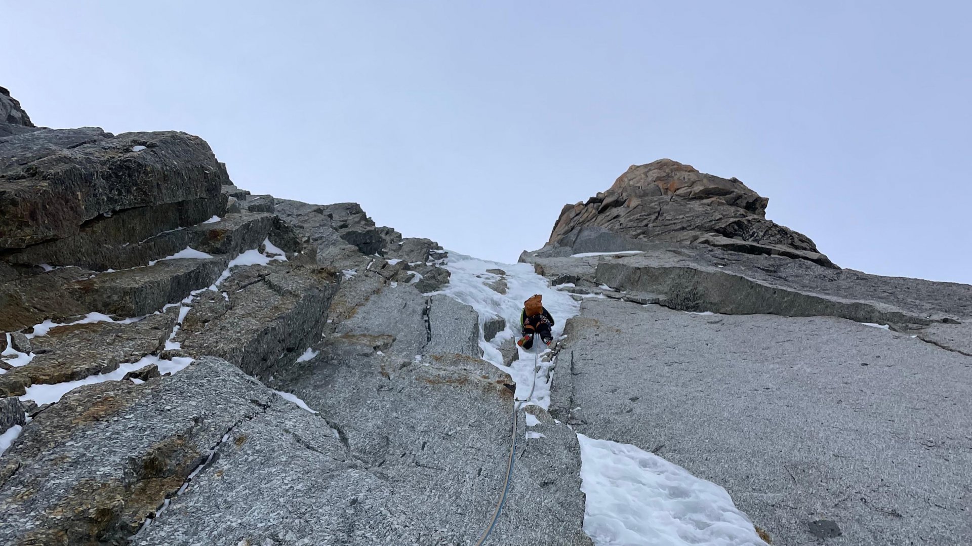 Goulotte Chamonix Mont Blanc Tacul