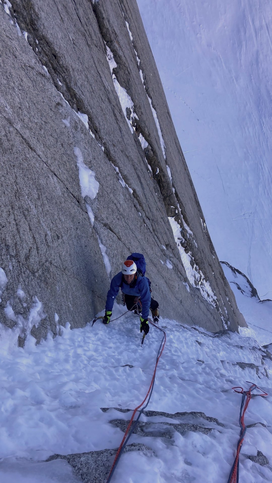 Goulotte Chamonix Mont Blanc Nouvelle génération Blaitière