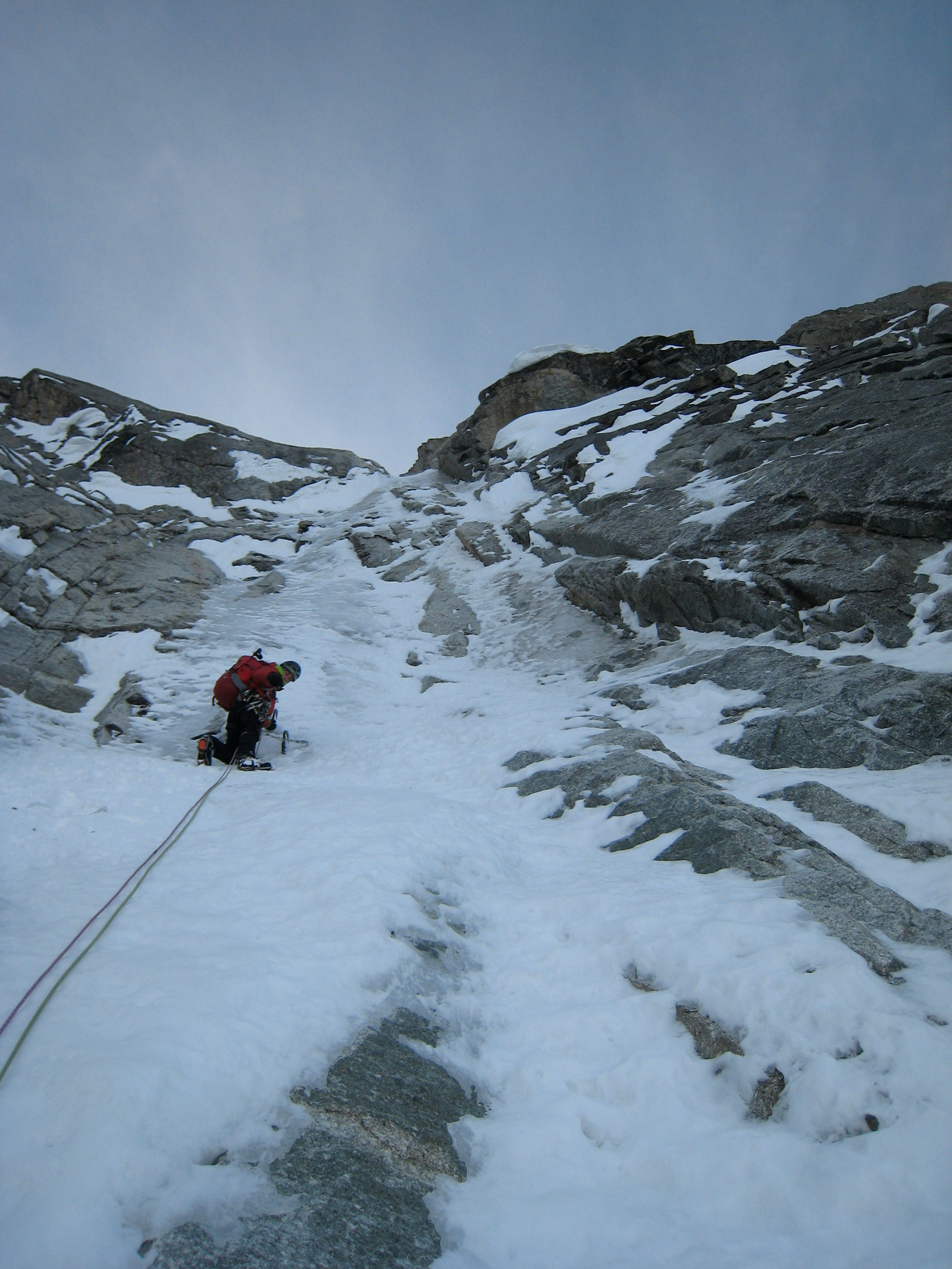 Grandes Jorasses, voie slovène