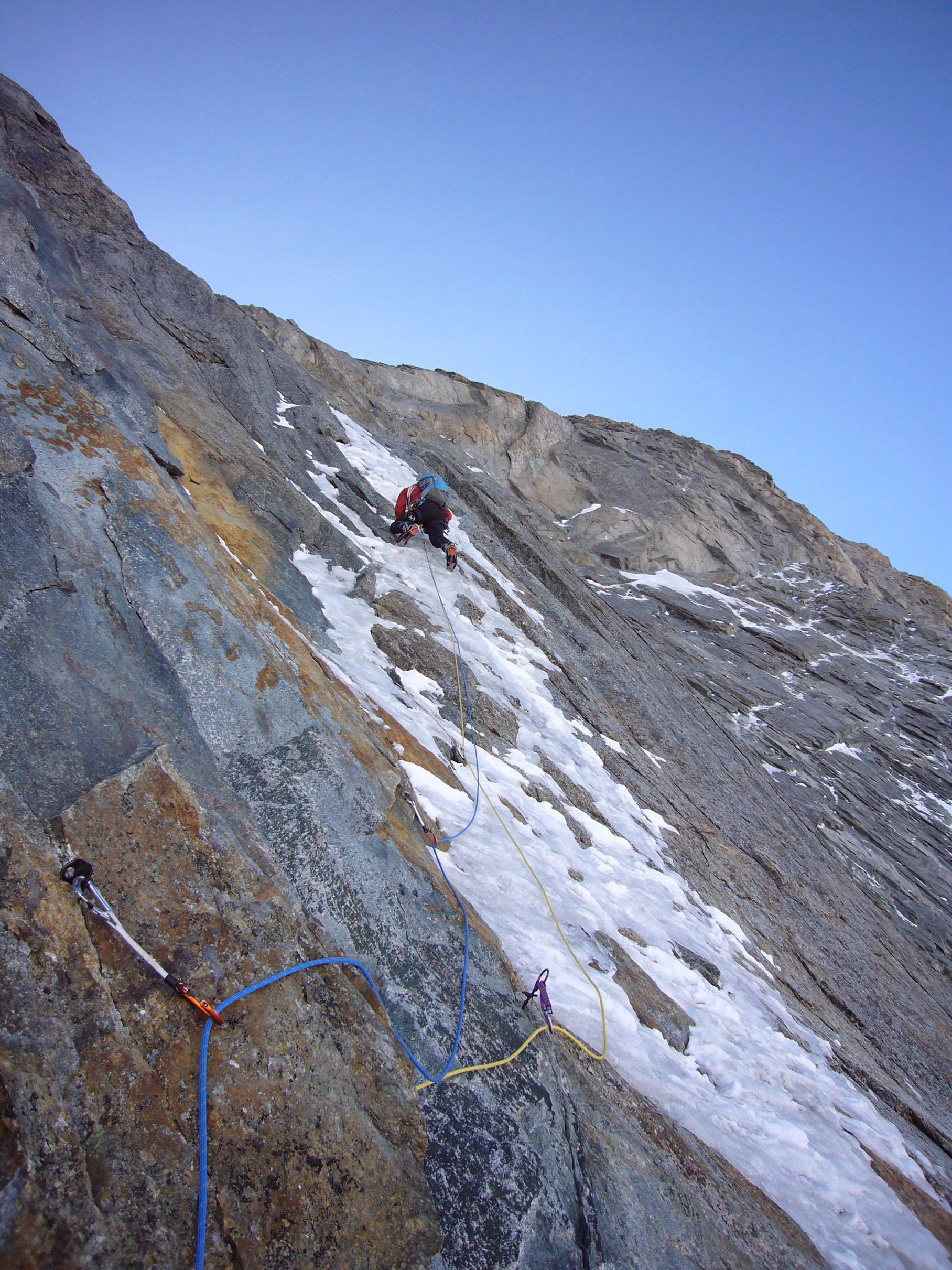 Grandes Jorasses, voie polonaise