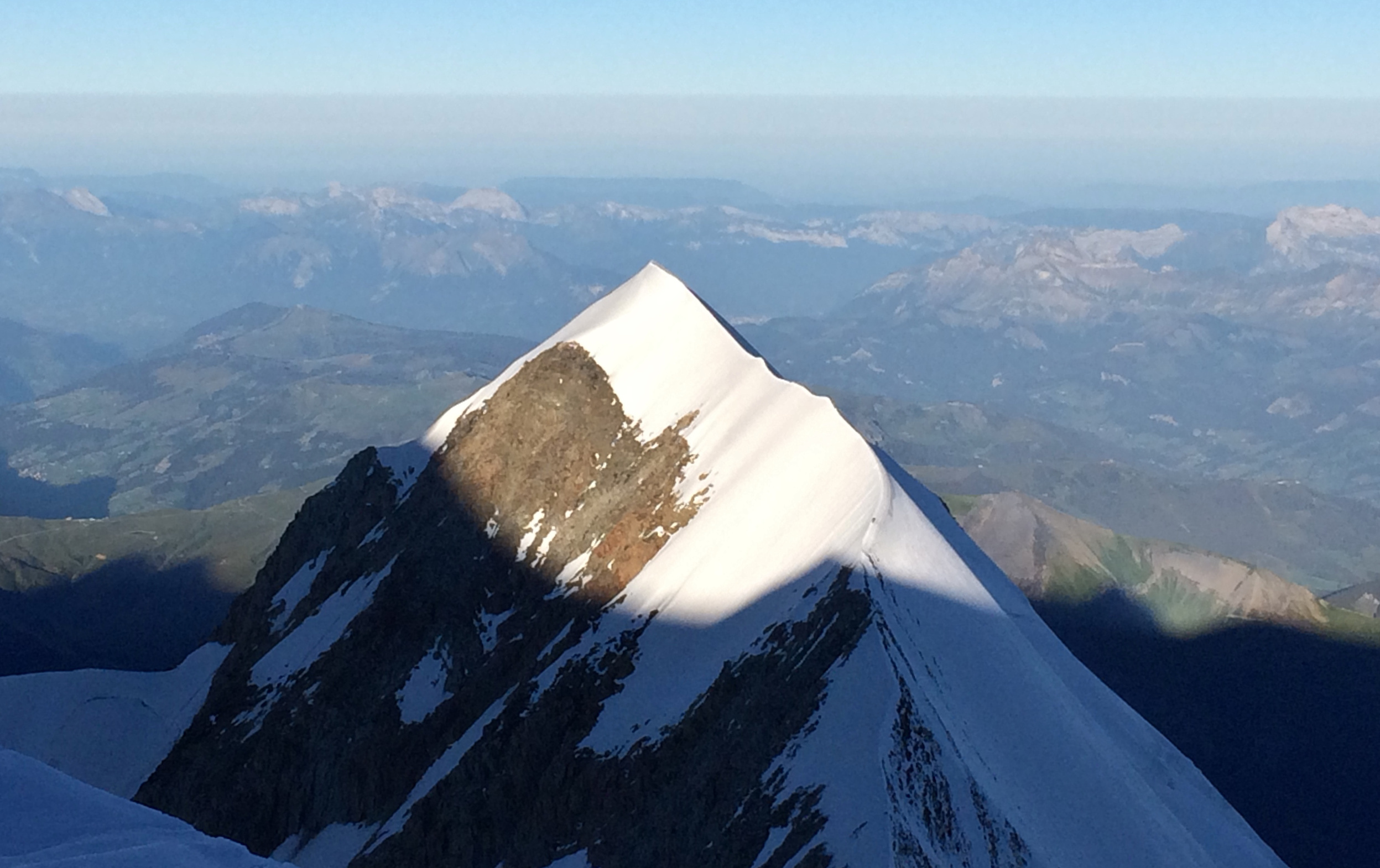 Aiguille de Bionnassay traversée, alpinisme mont Blanc 