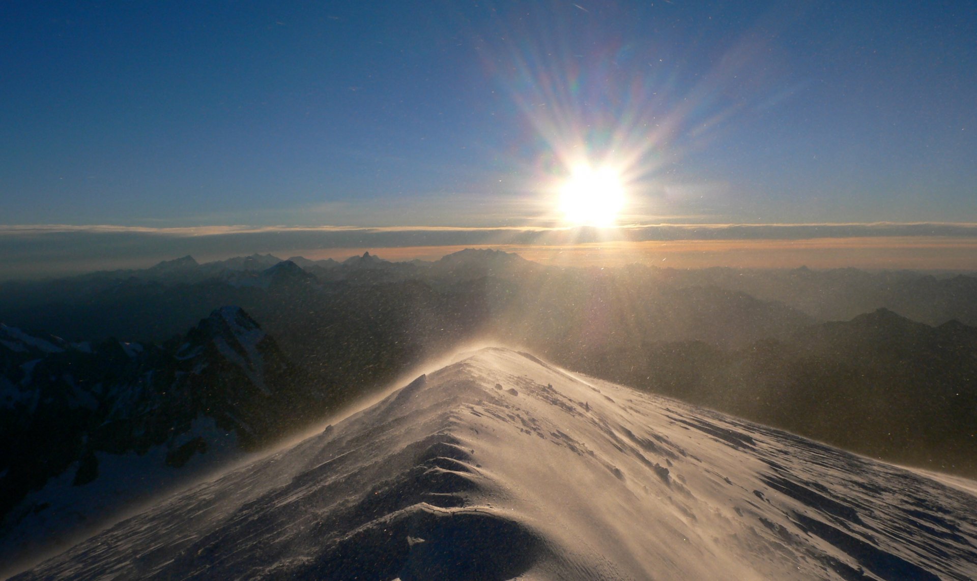 Ski de randonnée Mont Blanc sommet