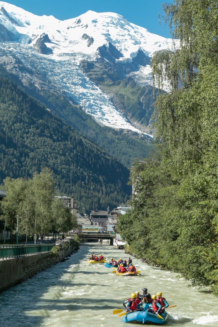 Rafting Arveyron Chamonix