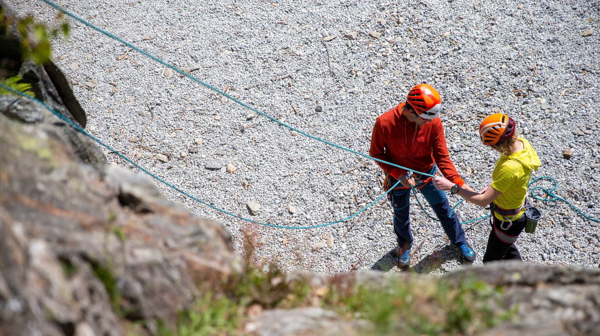 Stage initiation alpinisme Chamonix massif du Mont Blanc Les gaillands