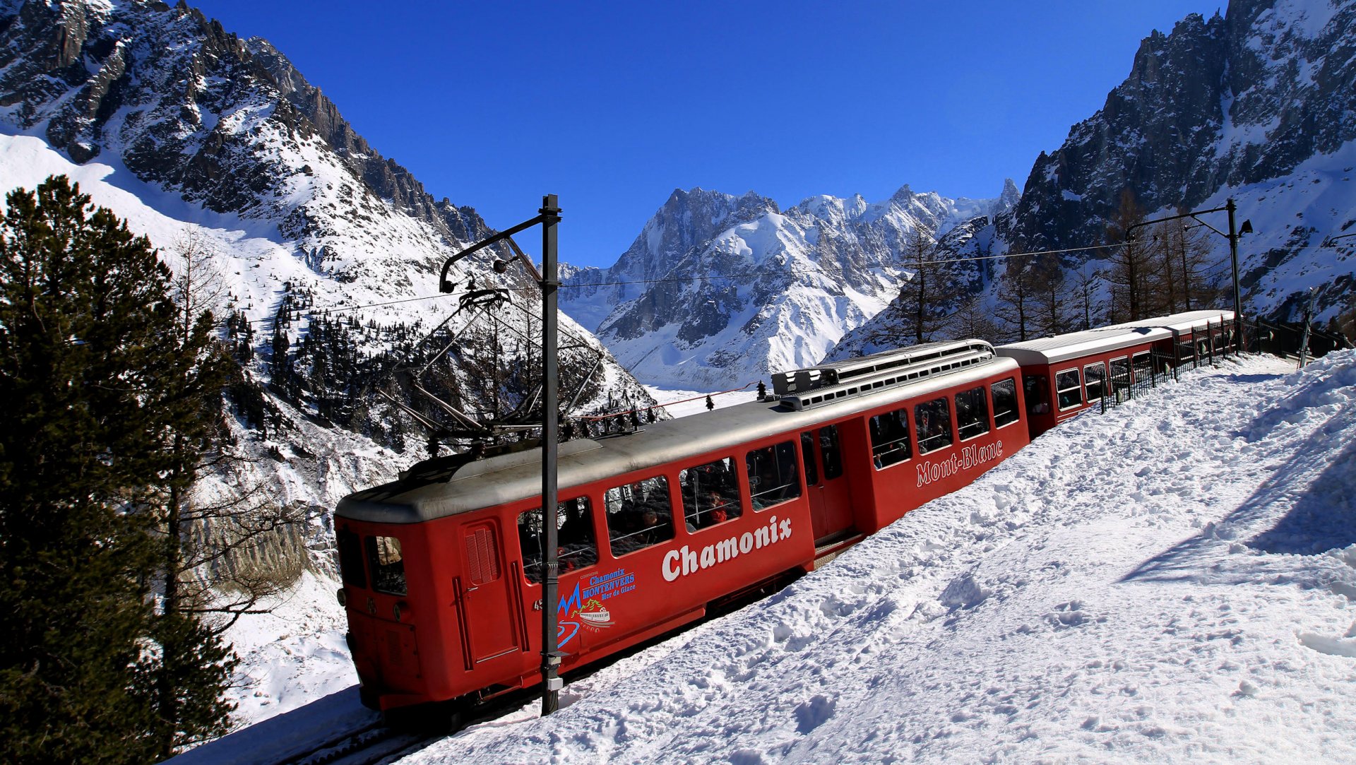 Vallée blanche à ski
