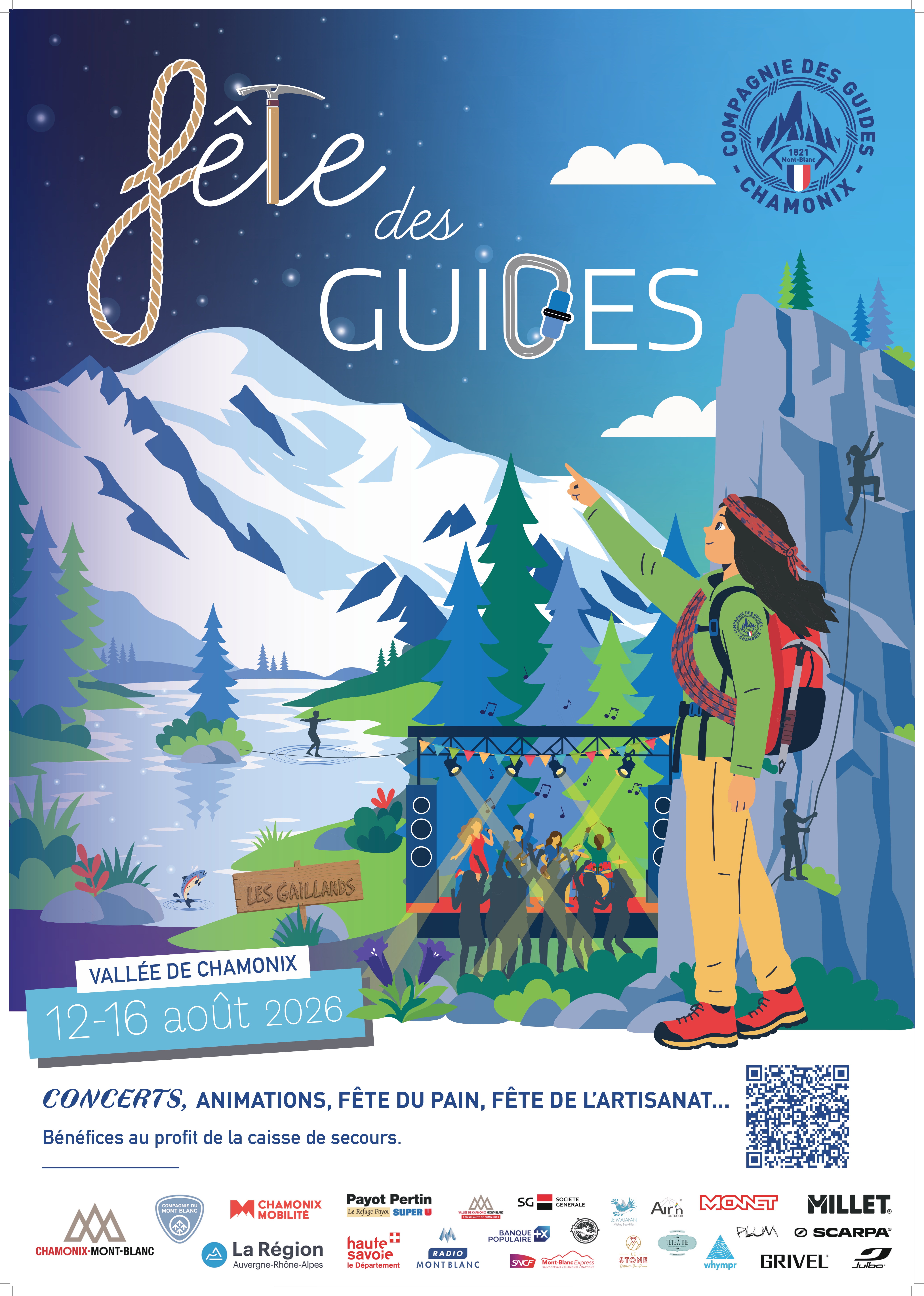 Affiche Fête des guides 2026