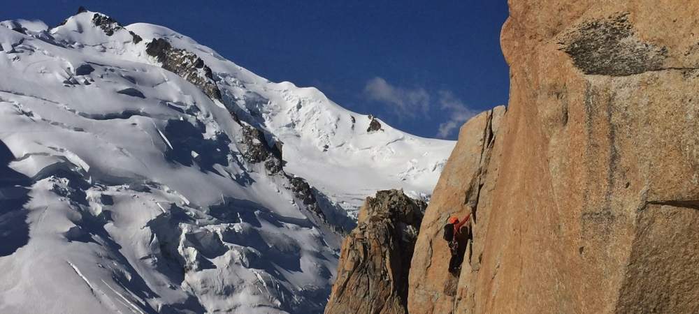 Voie Rebuffat Aiguille du Midi