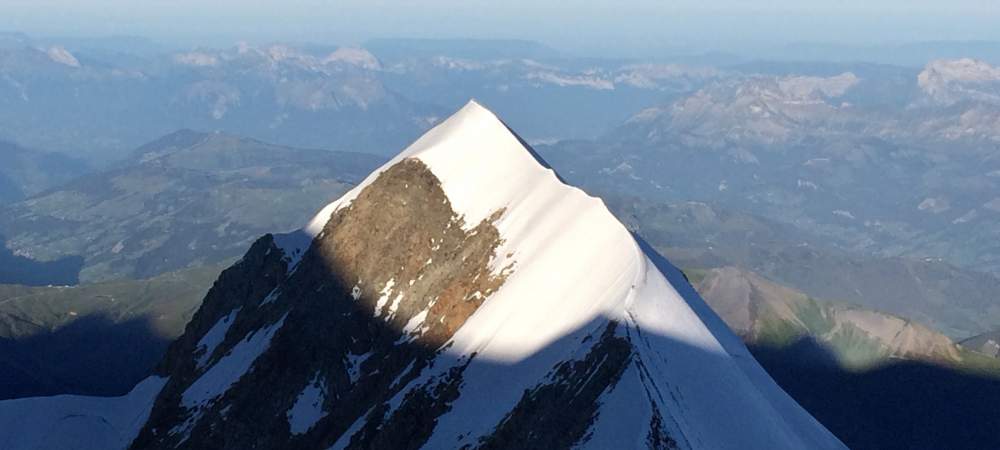 Aiguille de Bionnassay traversée, alpinisme mont Blanc 