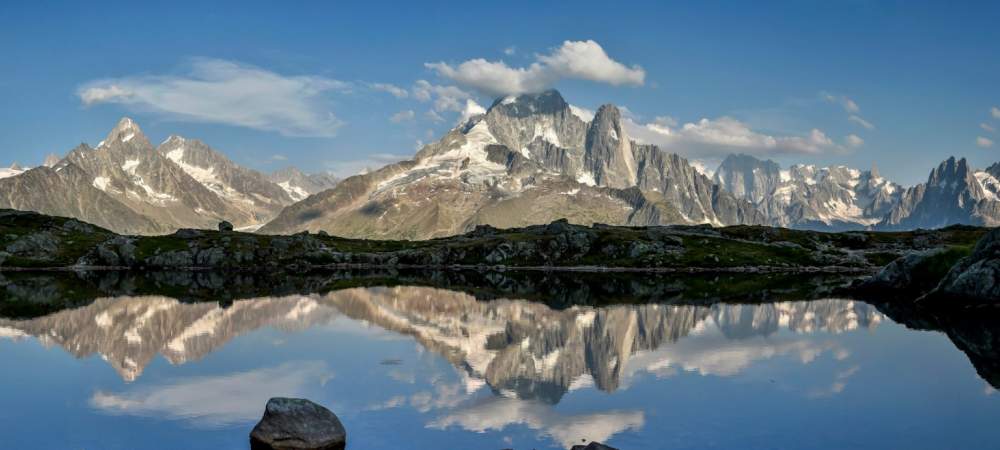 Randonnée été Chamonix, lac blanc, aiguilles rouges