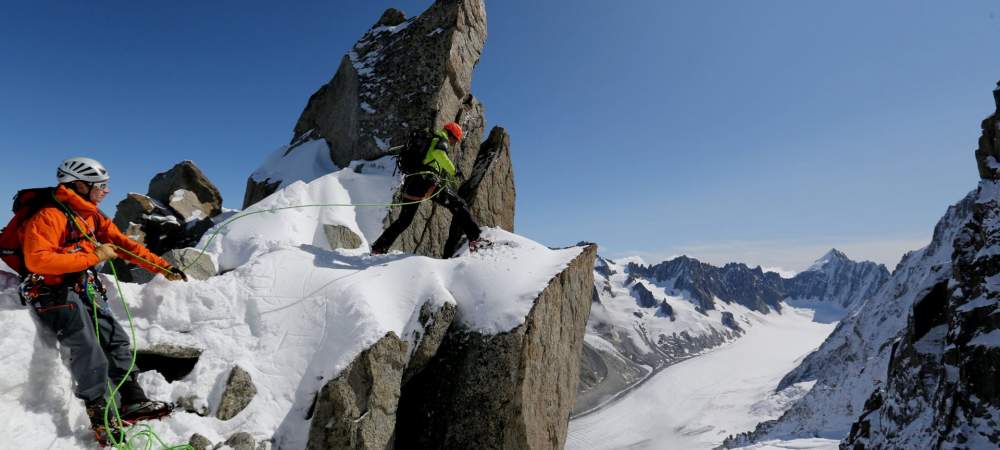 Stage perfectionnement alpinisme Chamonix