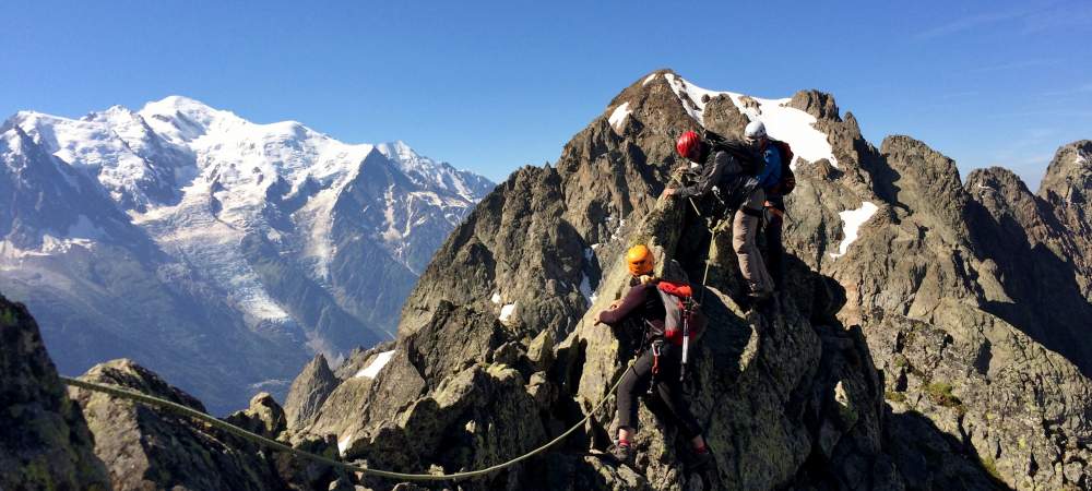 Traversée des Aiguilles Crochues Aiguilles Rouges Chamonix