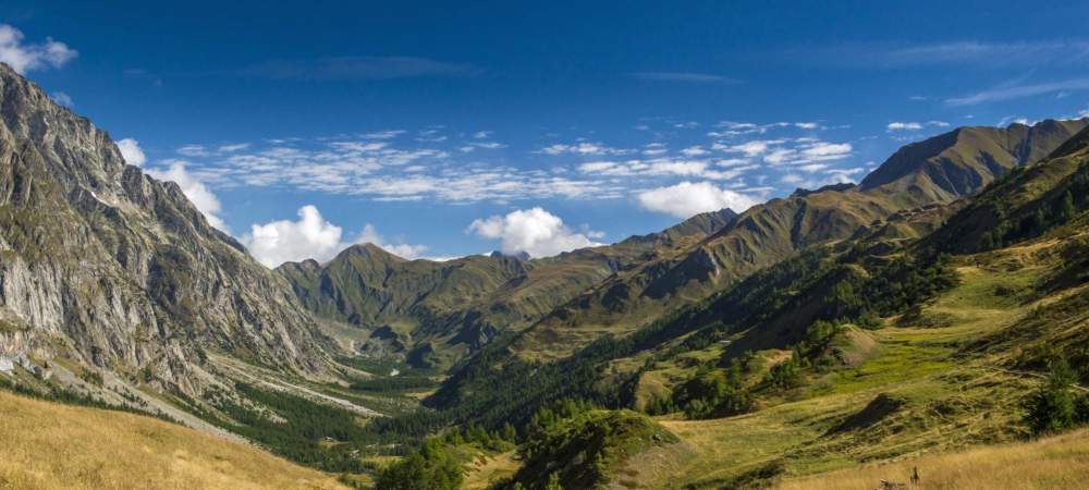 Randonnée tour du mont blanc val ferret Italie Val d'Aoste
