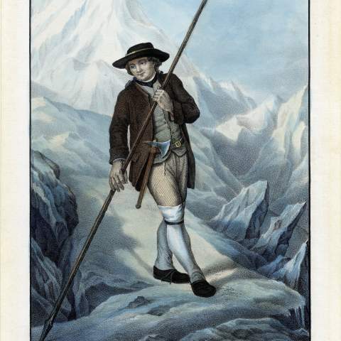 La première ascension du Mont Blanc