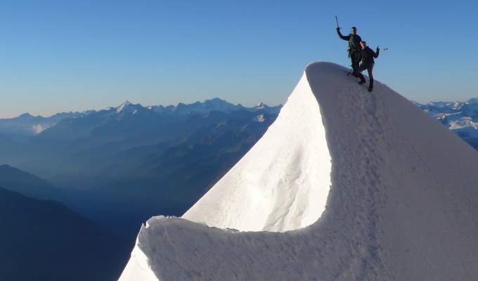Alpinisme Rando Glaciaire Traversée De La Vallée Blanche