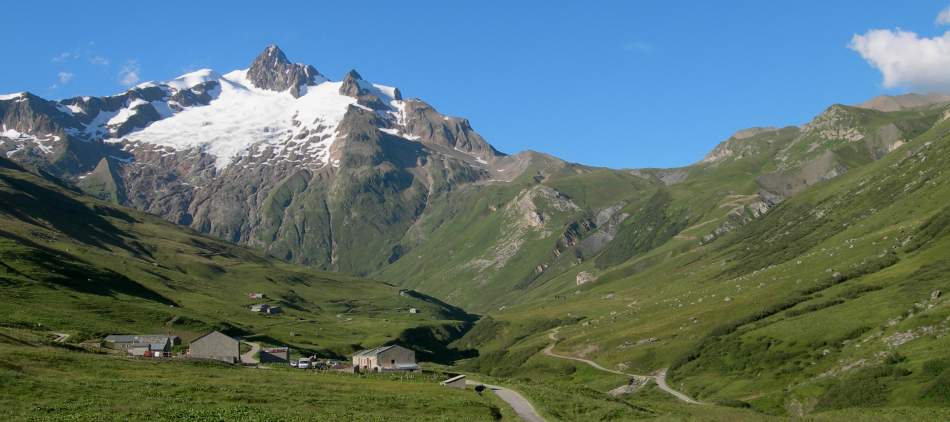 Randonnée tour du Mont Blanc, Ville des Glaciers, Col de Seigne