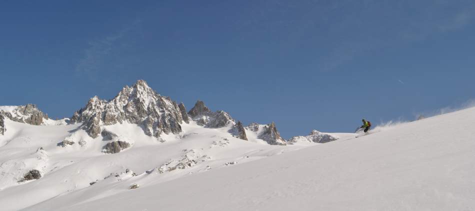 Ski de randonnée - Glacier du tour