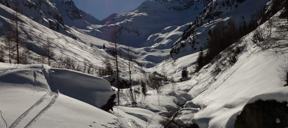 Ski de randonnée Chamonix, Vallon de Bérard