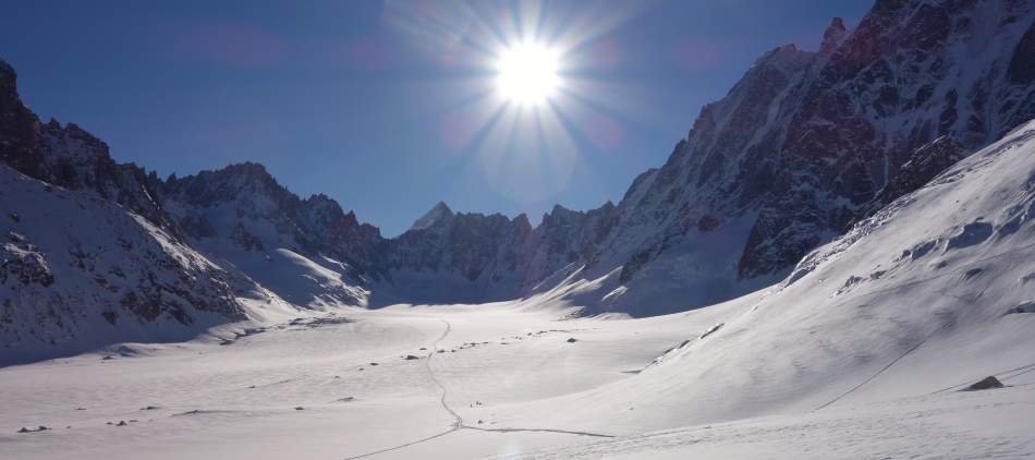 Ski de randonnée Glacier d'Argentière