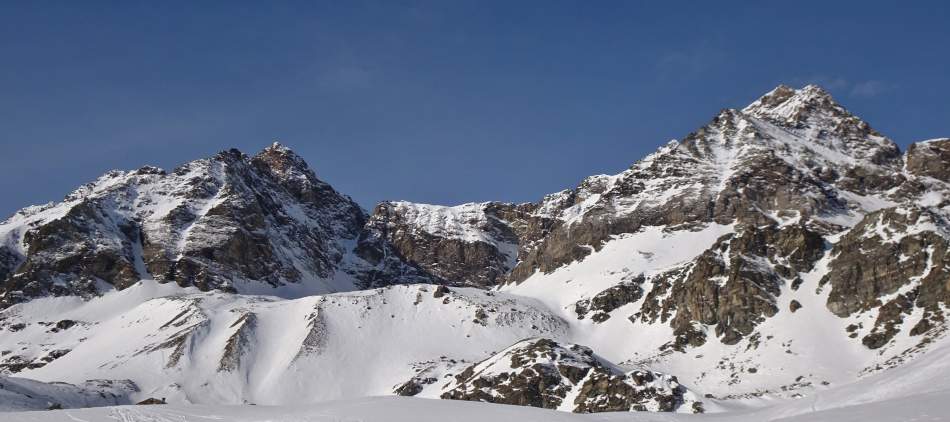 Ski de randonnée dans le Val Magia - Val d'Aoste, Italie