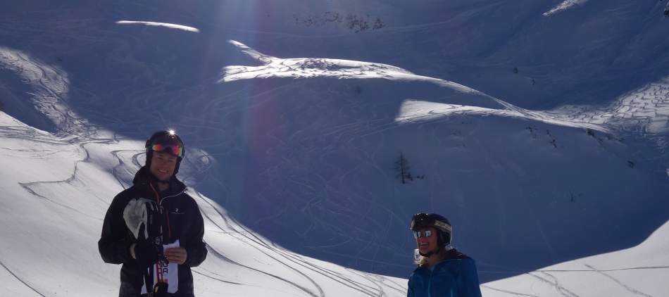 Ski de randonnée Chamonix, Envers de Balme, les Jeurs