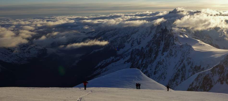 Mont Blanc à ski de randonnée