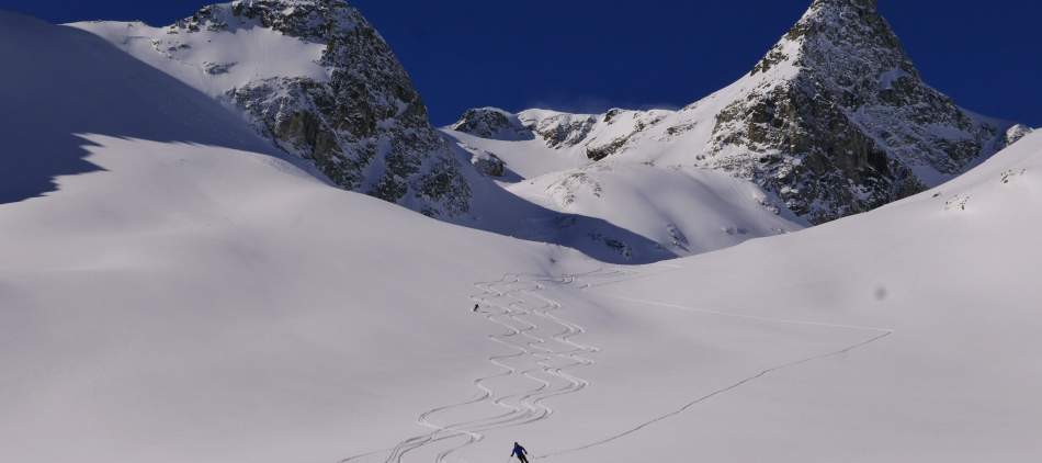 Raid à ski de randonnée dans les Grisons