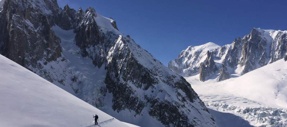 Ski de randonnée Chamonix, Vallée Blanche