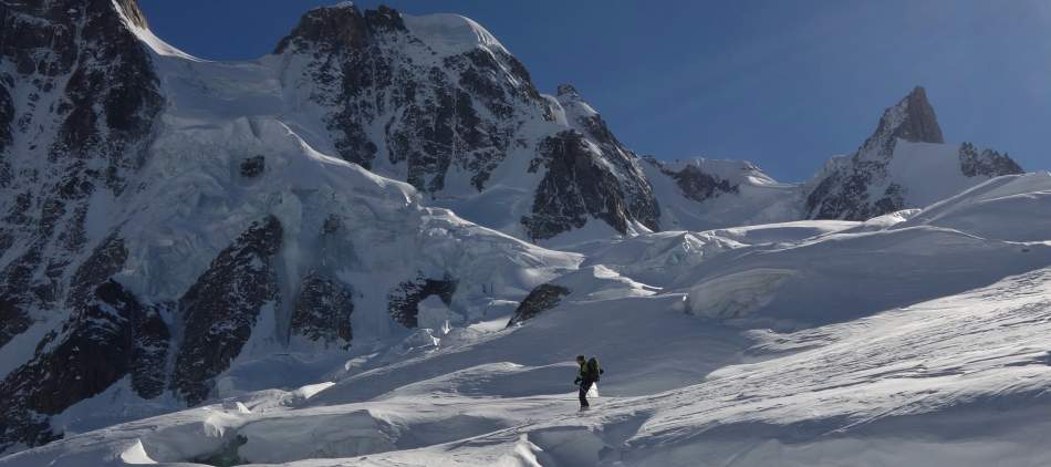 Ski de randonnée Chamonix, Glacier du Mont Mallet