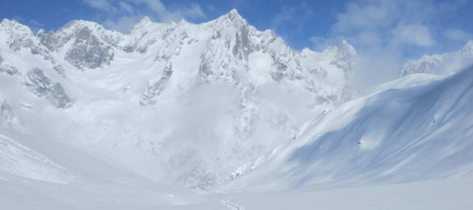 Initiation ski de randonnée Chamonix, Val Ferret - Vallon de Malatra