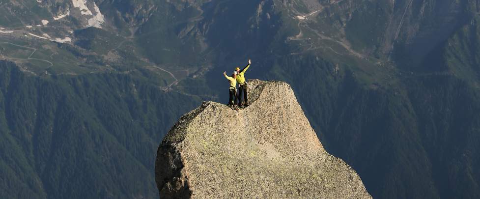 Ascension Aiguille de la République | Envers des Aiguilles | Chamonix Guides